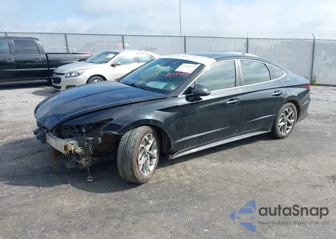 2020 Hyundai Sonata Sel from USA, damaged, VIN 5NPEF4JAXLH000856